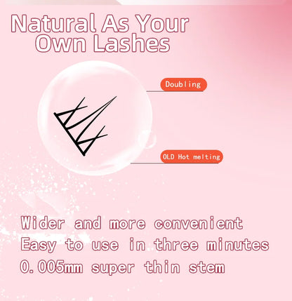 Eyeslash book 32Row Extension Personal Professional Individual Cluster Grafting Wholesale Sweet Large Capacity Flowerknow Makeup