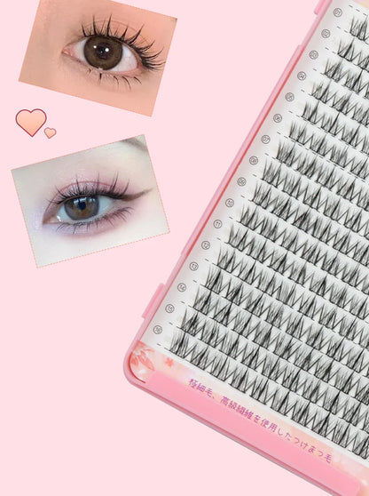 Eyeslash book 32Row Extension Personal Professional Individual Cluster Grafting Wholesale Sweet Large Capacity Flowerknow Makeup